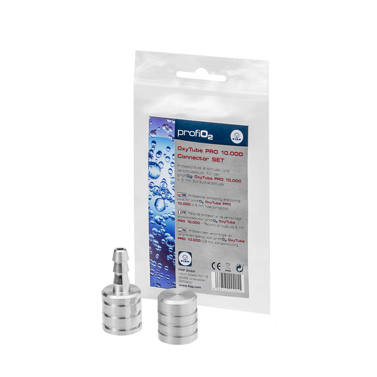 FIAP profiO2 OxyTube PRO 10.000 Connector SET FIAP profiO2 OxyTube PRO 10.000 Connector SET
