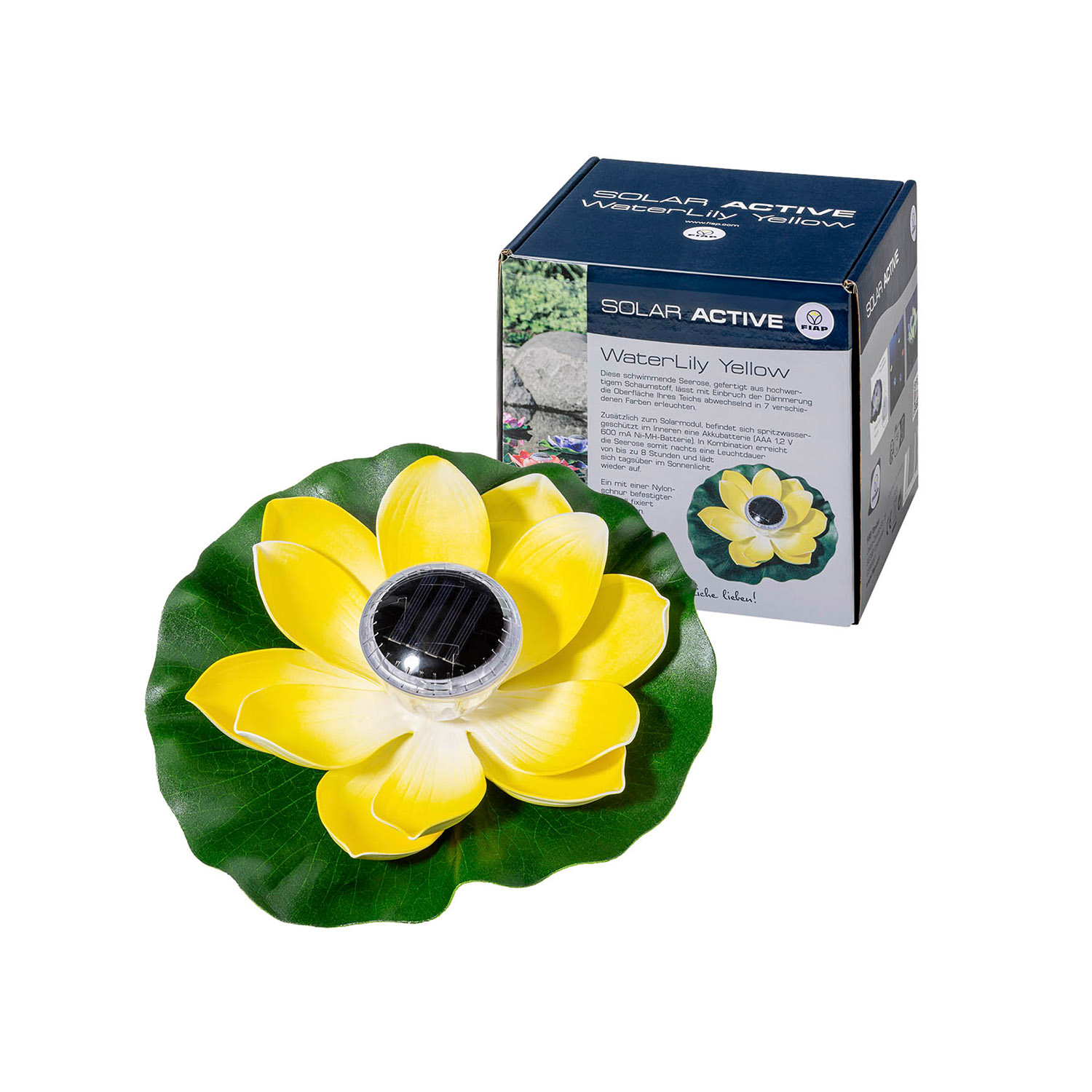 FIAP SOLAR ACTIVE WaterLily Yellow FIAP SOLAR ACTIVE WaterLily Yellow