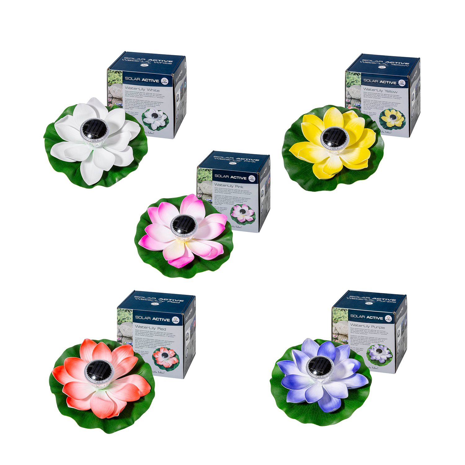 FIAP SOLAR ACTIVE WaterLily 5 SET