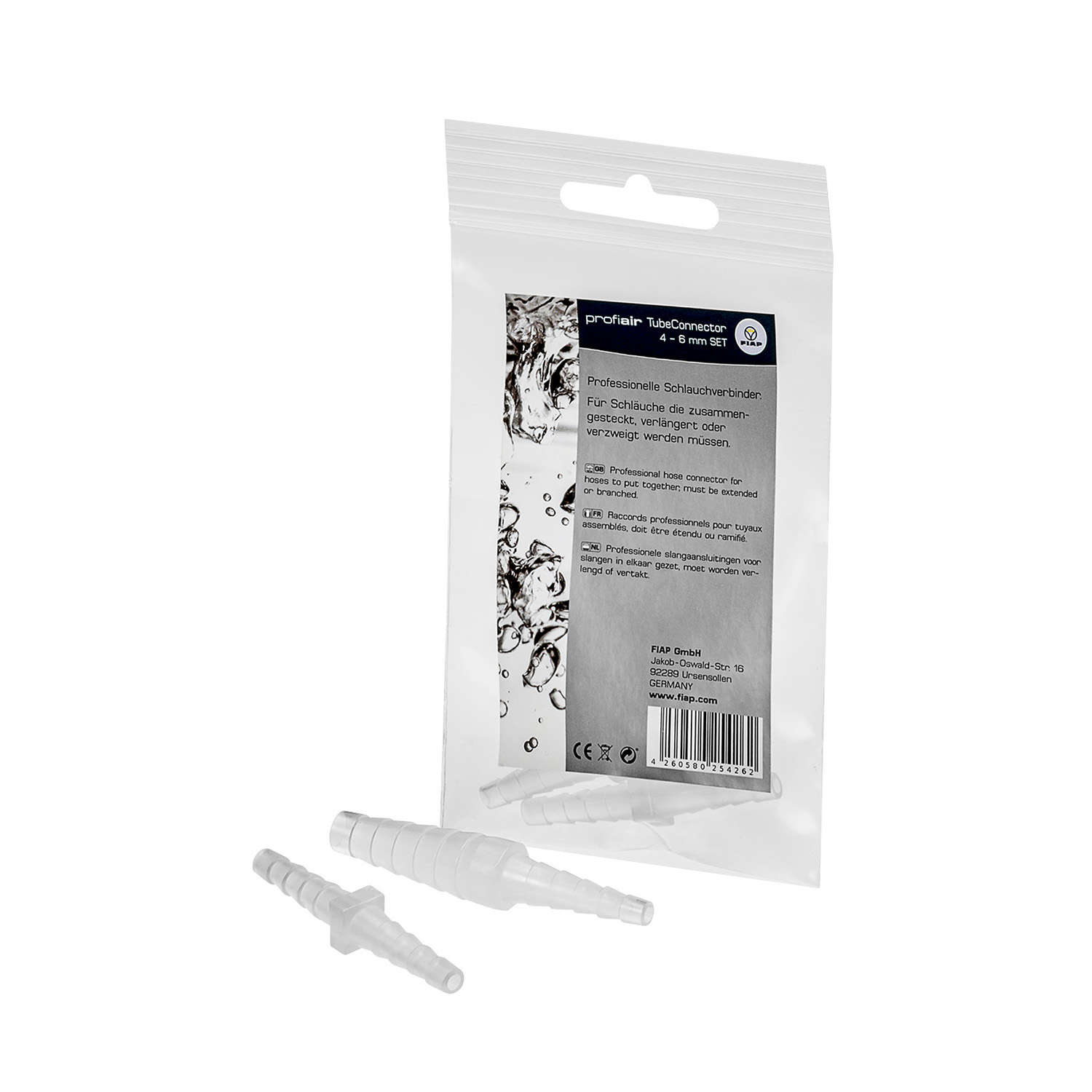 FIAP profiair TubeConnector 4 - 6 SET