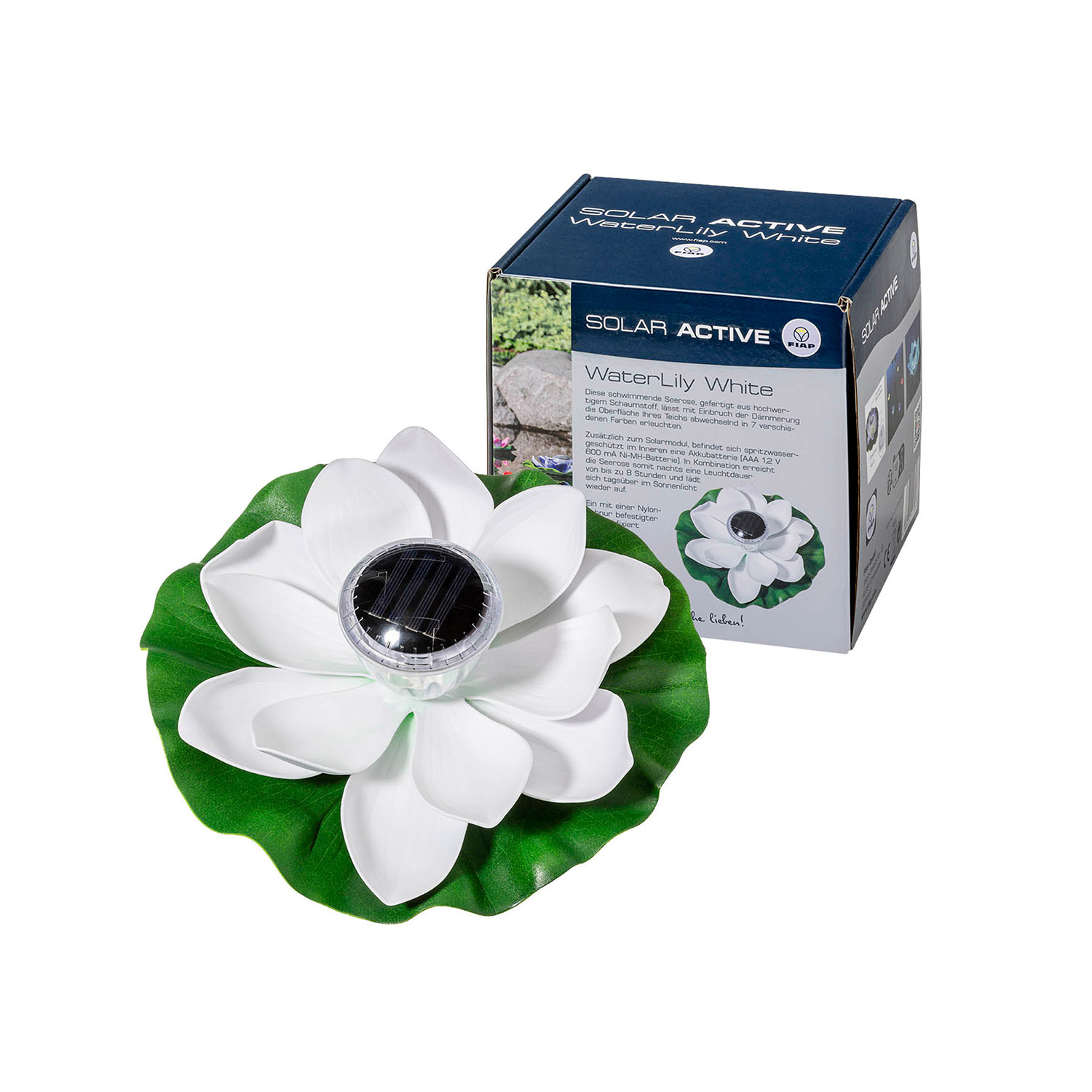 FIAP SOLAR ACTIVE WaterLily White