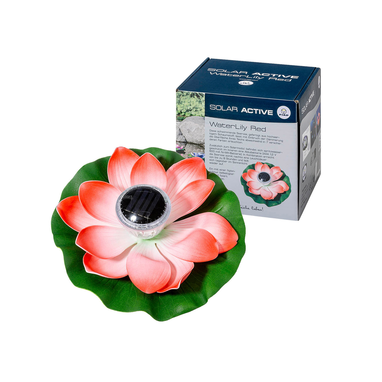 FIAP SOLAR ACTIVE WaterLily Red