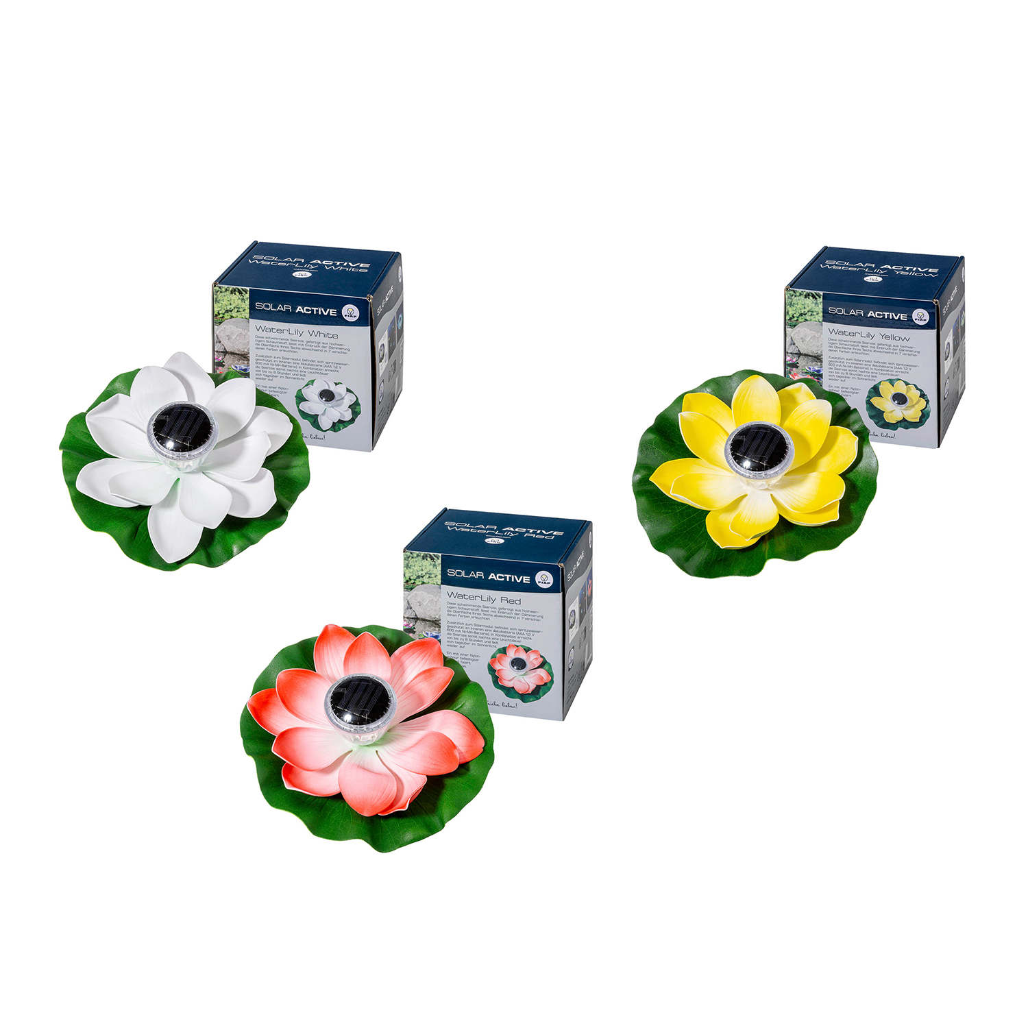 FIAP SOLAR ACTIVE WaterLily 3 SET